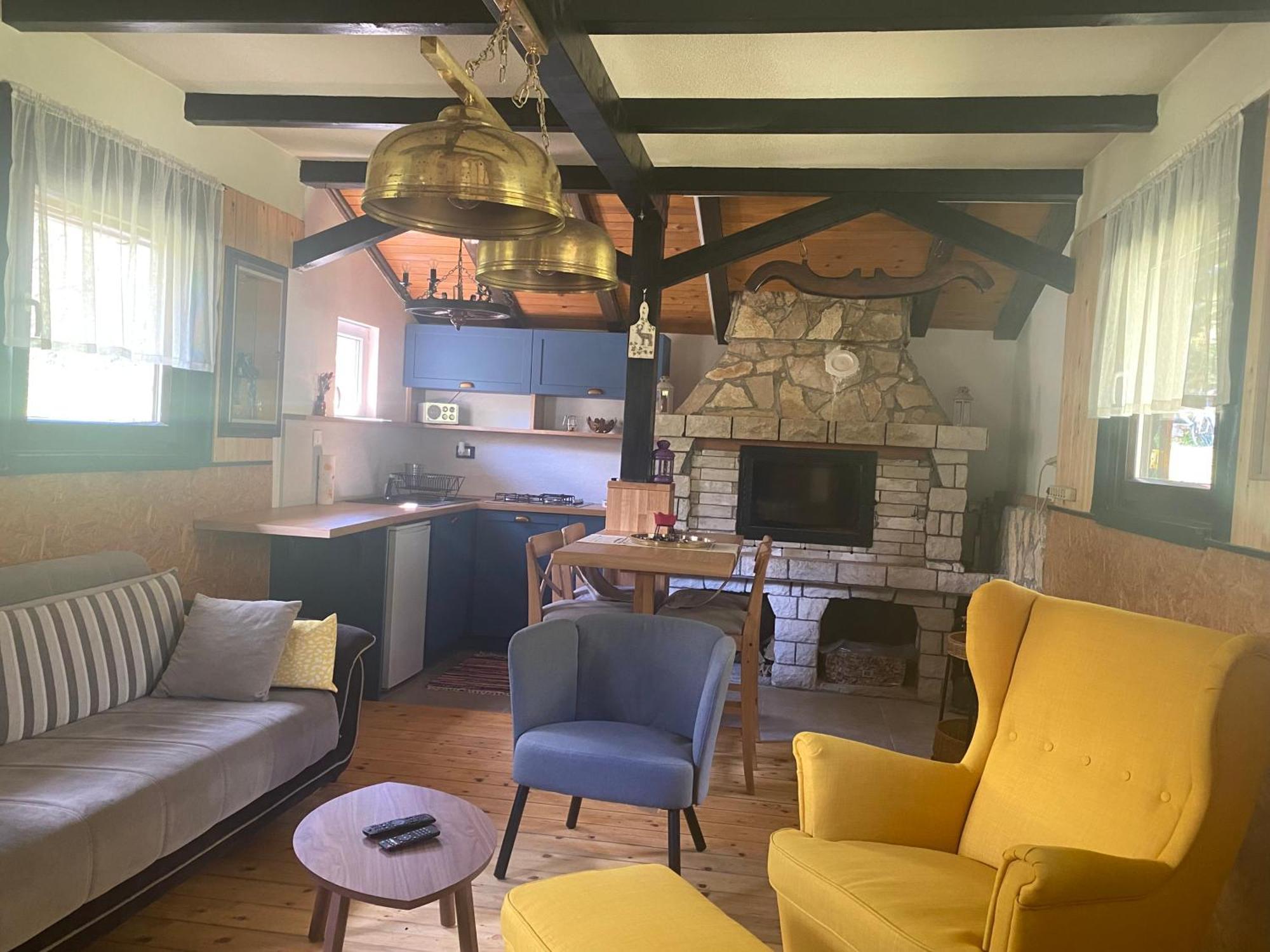 Puhova Koliba Villa Delnice Bagian luar foto