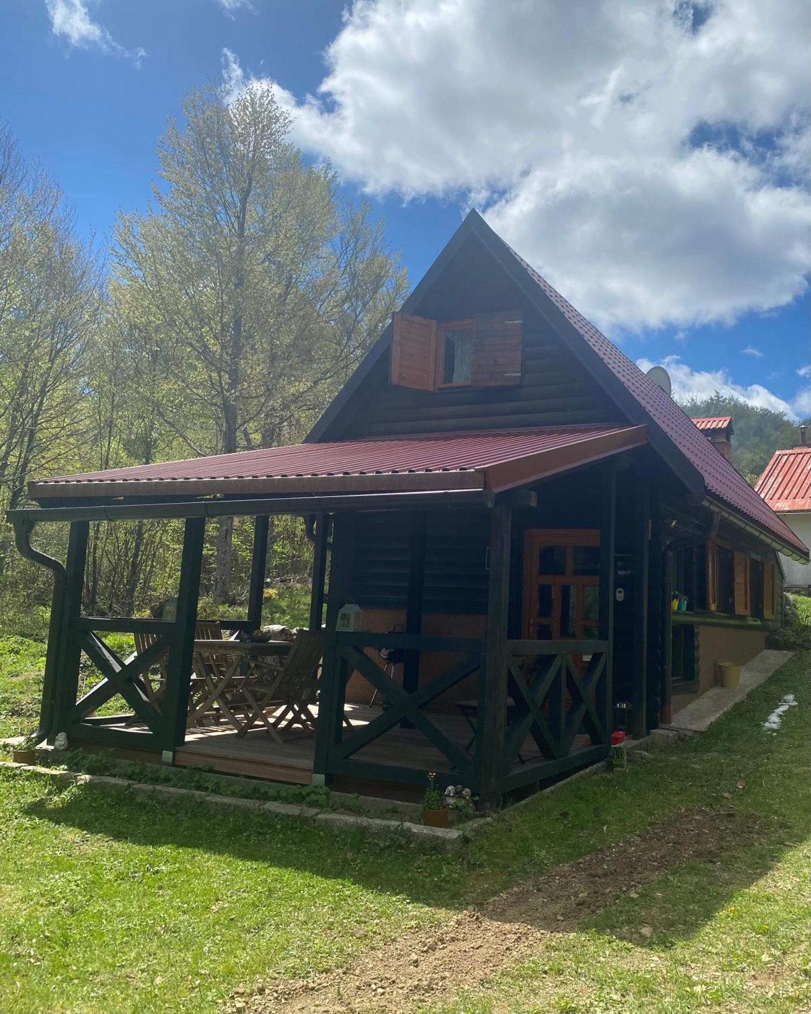 Puhova Koliba Villa Delnice Bagian luar foto
