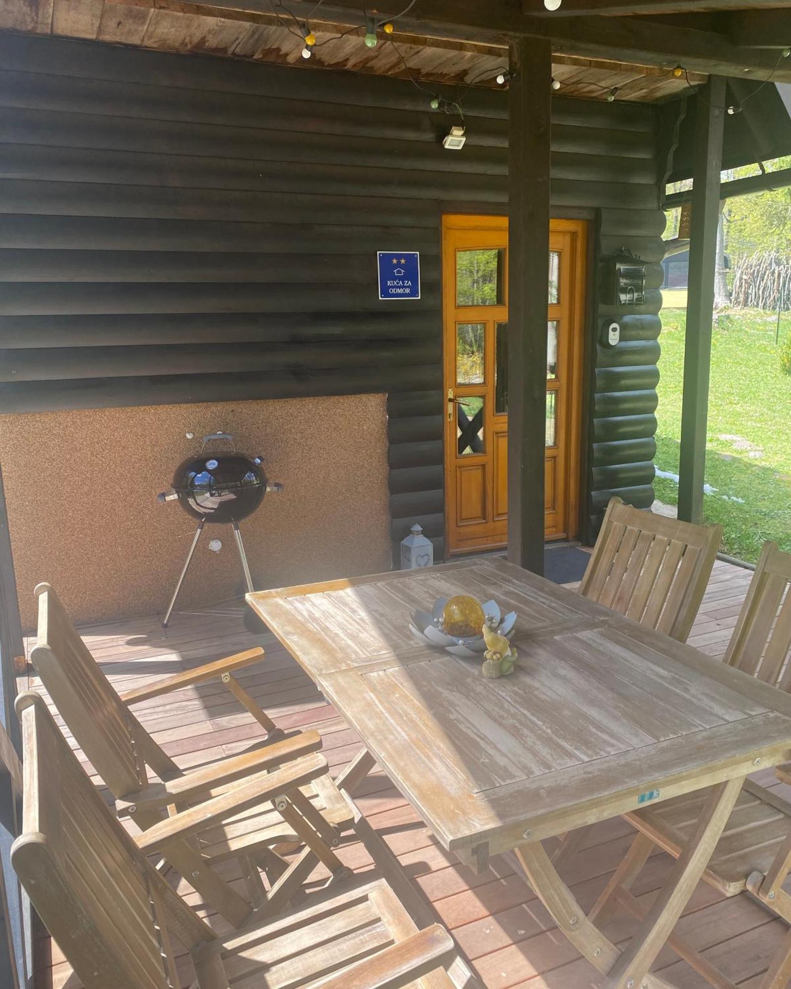 Puhova Koliba Villa Delnice Bagian luar foto